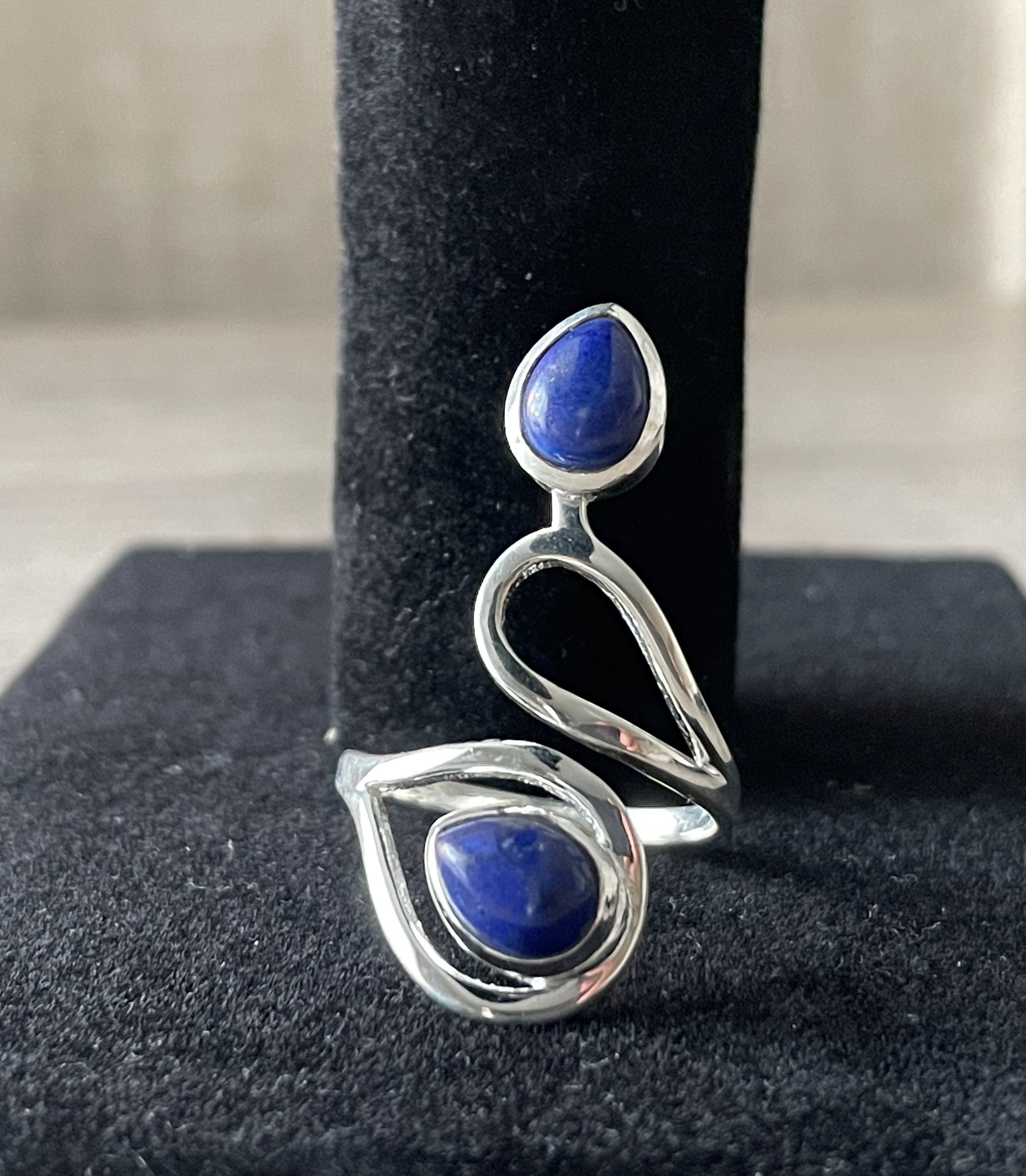 BAGUE ARGENT LAPIS LAZULI