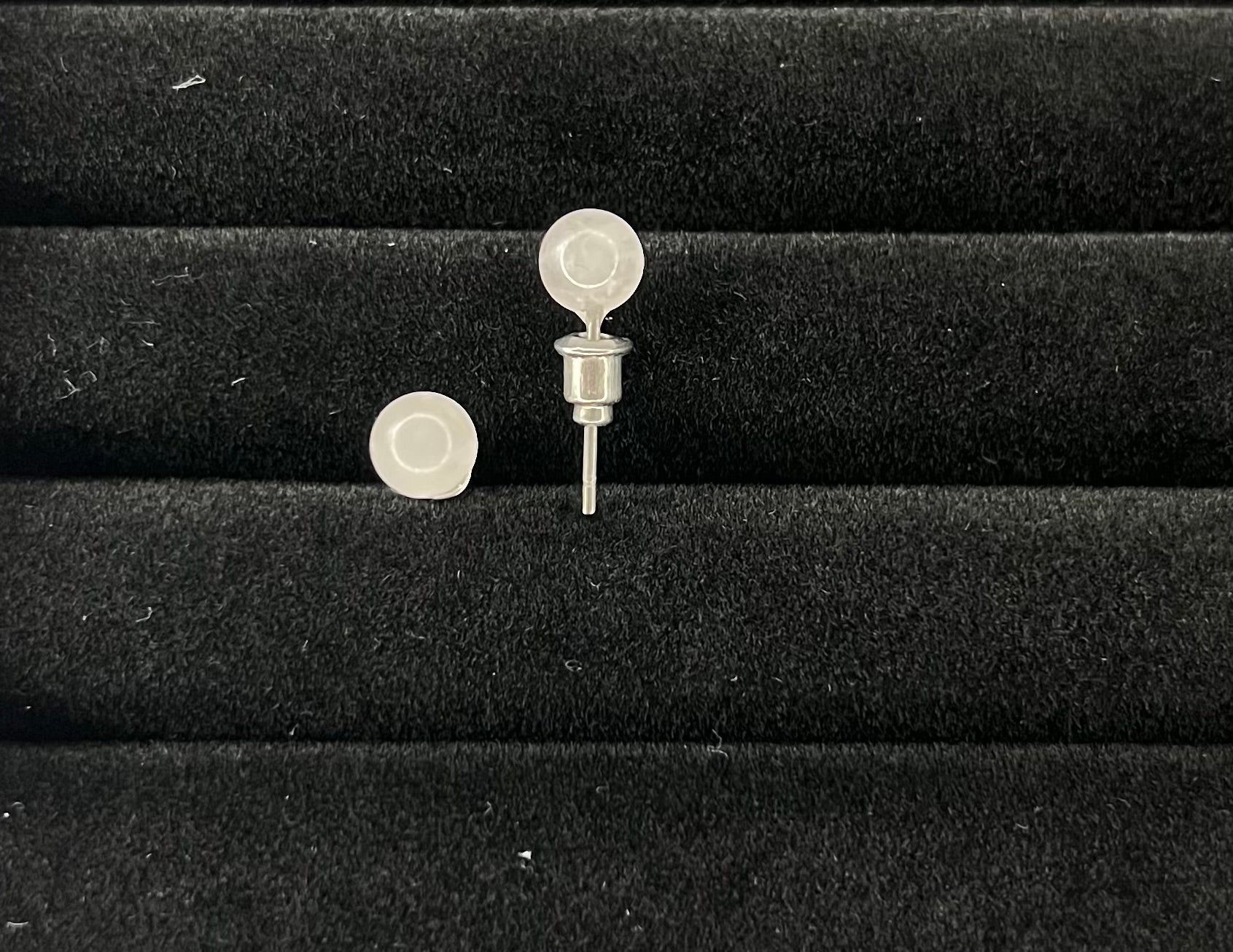 BOUCLE D'OREILLES QUARTZ ROSE