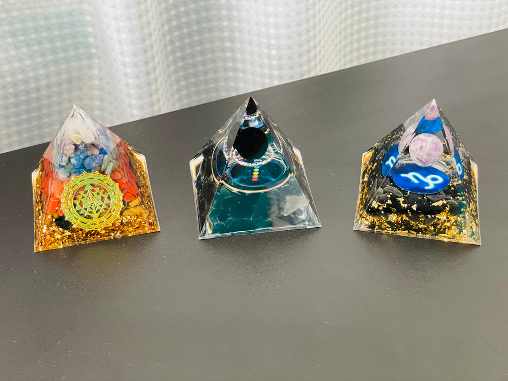 ORGONITE OBSIDIENNE NOIRE