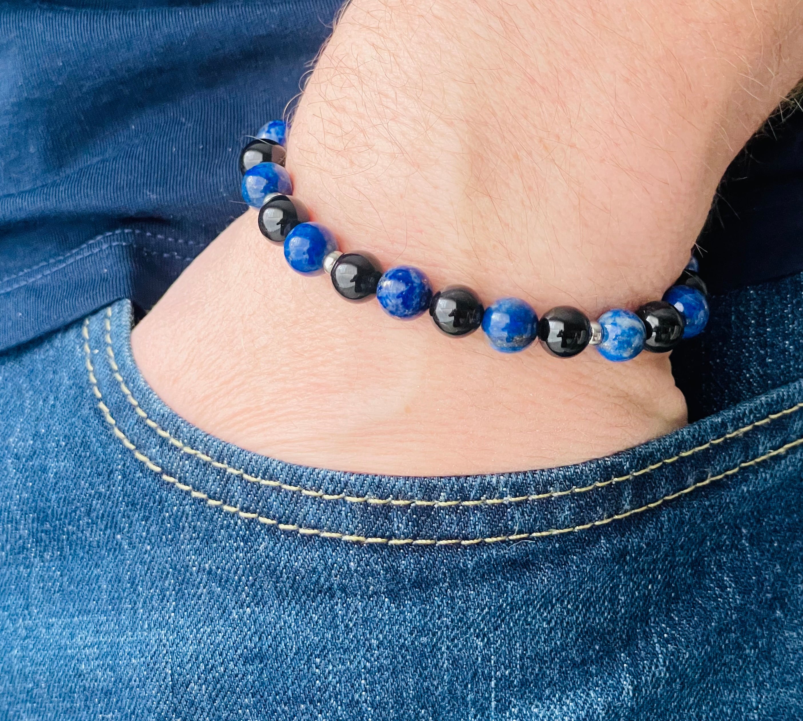 BRACELET HOMME  ARGENTE